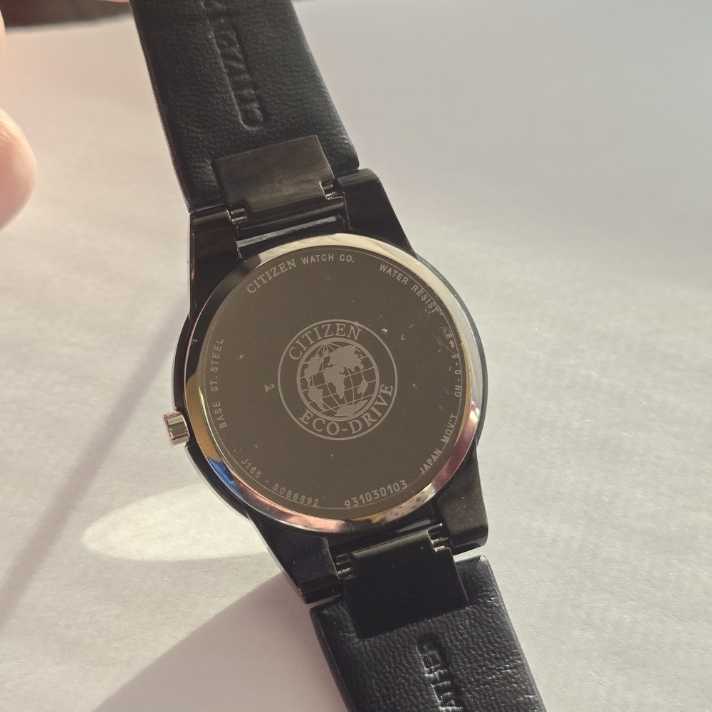 Citizen Eco-Drive Black Men's Watch - Picture 8 of 10